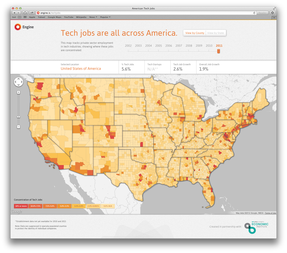 Building The Tech Jobs Data Visualization Using Fusion Building The Tech Jobs Data Visualization Using Fusion